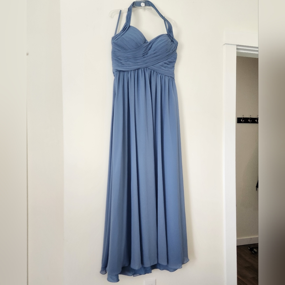 Kennedy Blue Ginger Halter Top Bridesmaid Dress